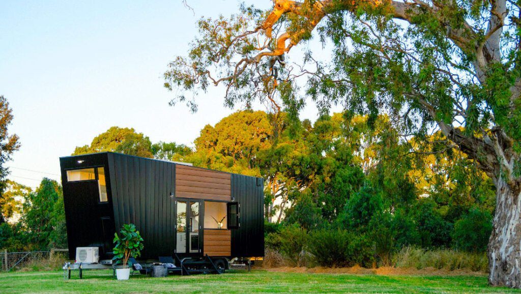 how big is tiny house movement luxe airlie