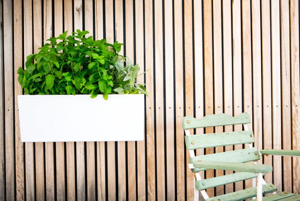 small space decorating wall planters