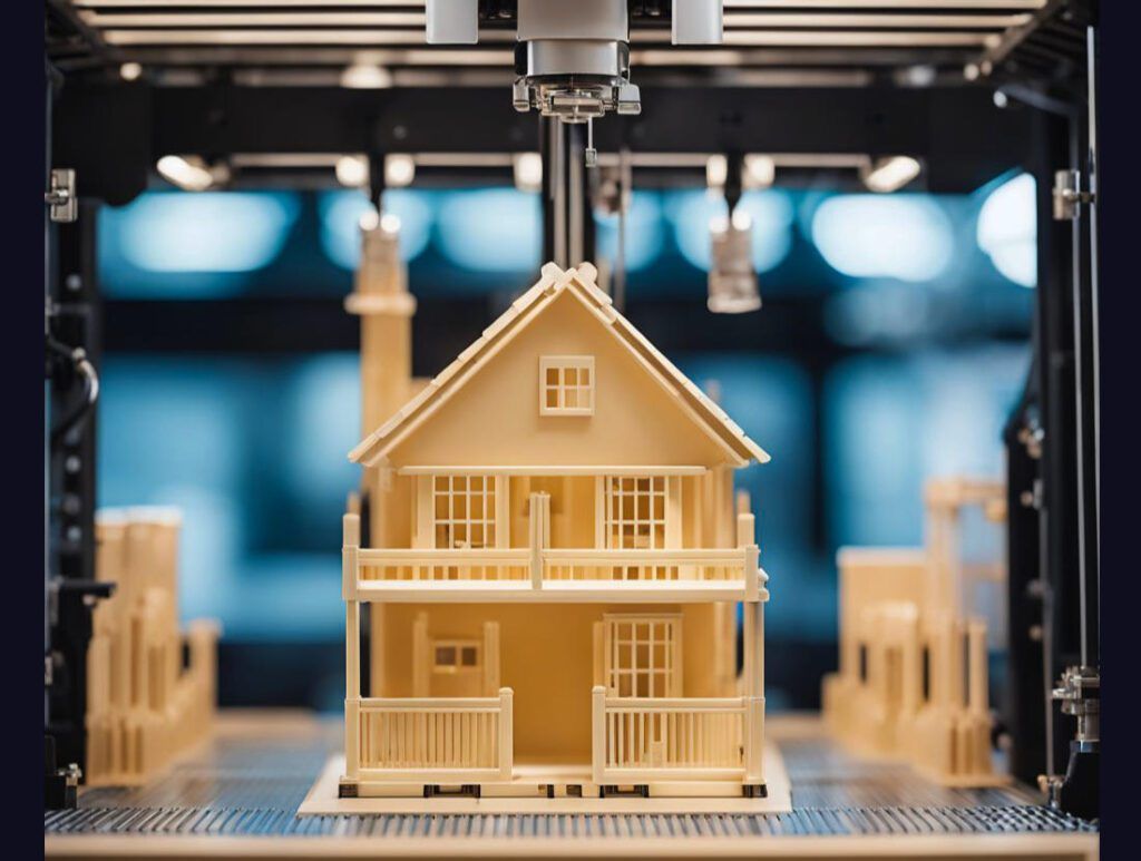 3d printable house model construction