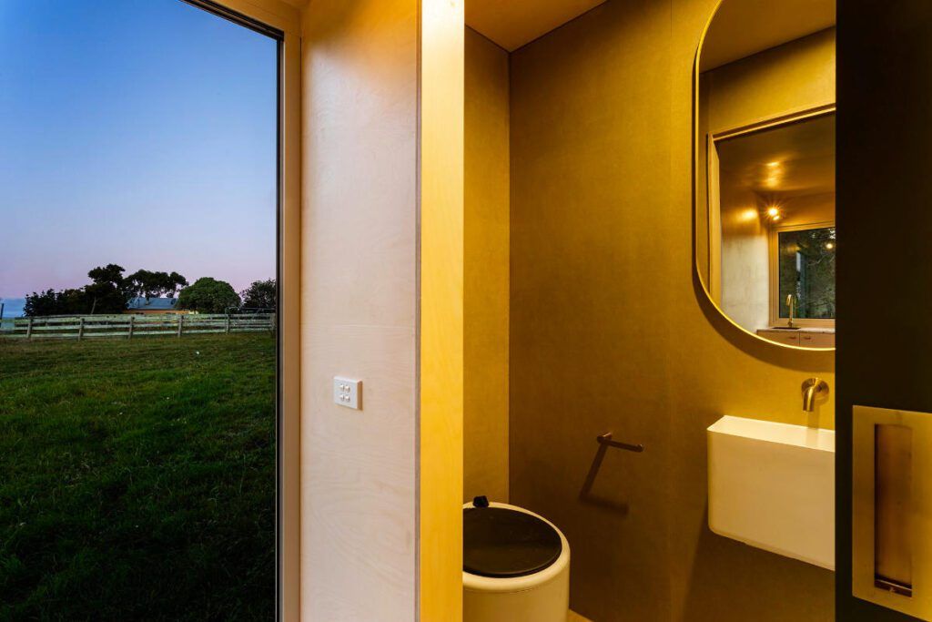 tiny house composting toilet scandi-pod green loo