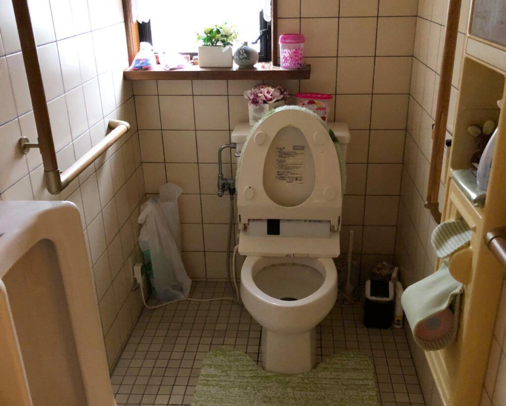 traditional toilet bidet japan
