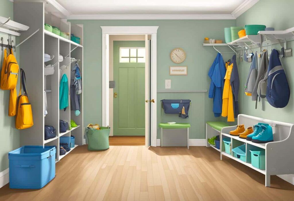 dedicated room for household items