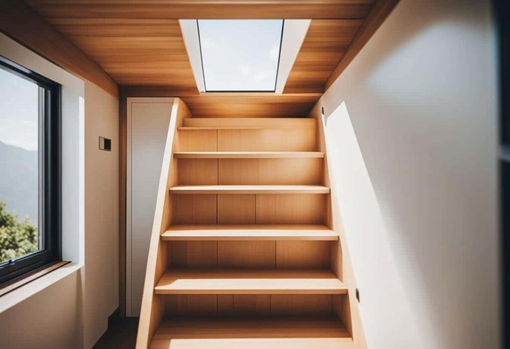 stairs for tiny house