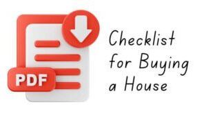 checklist for buying a house PDF